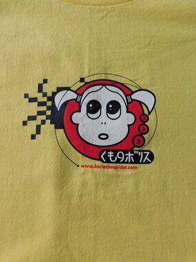 T Shirt Japanese Anime Style Graphic Ponytail Girl boristhespider Adult Size XL